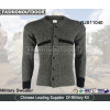 Military Wool Mens Cardigans Fashion Sweater