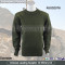 Wool/Acrylic Olive Military Sweater/Pullover