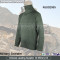 Wool Acrylic Olive Military Sweater Tactical Pullover