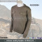 AKMAX khaki wool mens pullover military commando sweater made by FashionOutdoor