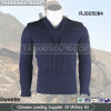 Navy commando pullover sweater