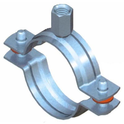 Two Screw Pipe Clamp M8/M10 without Rbber