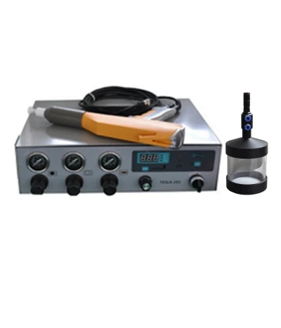 MINI Prüfung tragbare pulver spritz maschine