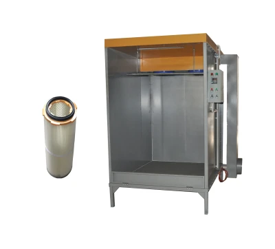 Pulver spritz kabinen
