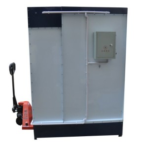 New Spray booth for powder coating