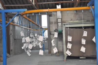 Pulverbeschichtungsanlage mit Vorbehandlung