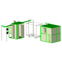 automatisch Pulverbeschichtungs linie