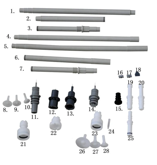 Manual Powder Spray Gun Powder Tube 390310