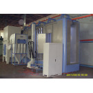 Powder coating cyclone reclaim