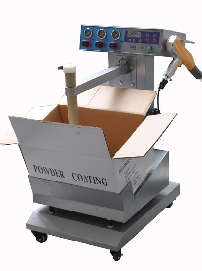 Original box Powder coating unit with vibration