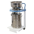 Powder coating sieving machine