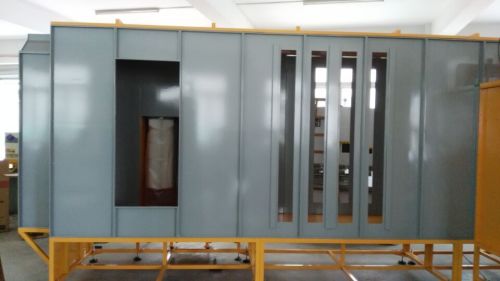 Automatic powder painting spray booth to Russia