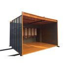 WALK IN manual cabina de pintura 4 metros