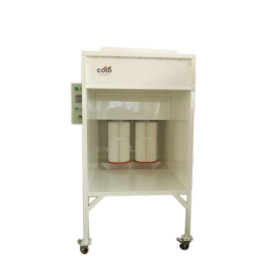 Small size electrostatic powder painting stand