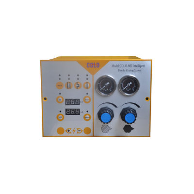 Metallic surface finishing spray machines