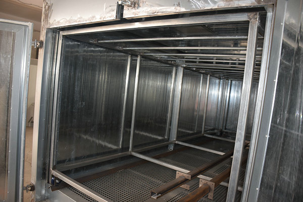 GAS POWDER COATING OVEN