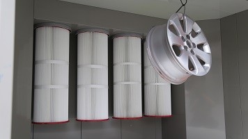 Electrostatic Powder Spray Booth Cabin