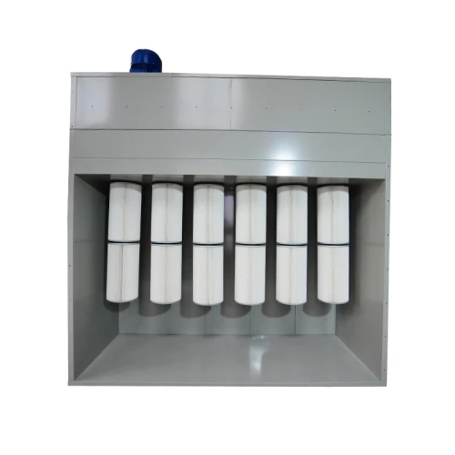 Ideal powder coating booth for big parts