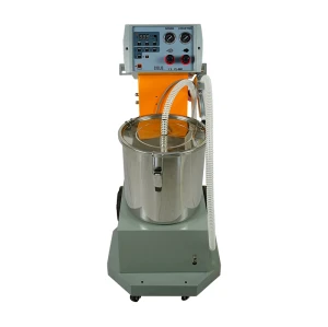 Electrostatic flocking machine