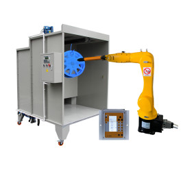 COLO 6-Axis Powder Coating Robot with automatic gun