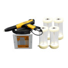 Lab Powder Coating Equipment with 4pcs Cup Hopper