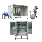 Powder Coating Application System for Alloy Wheels