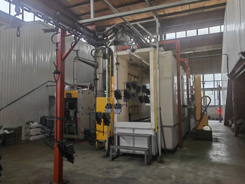 Efficient Recycling Automatic Powder Coating Booth & Reciprocating System