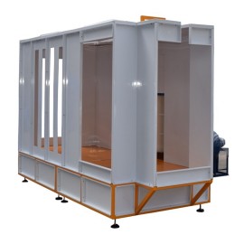 Industrial Automatic Powder Spray booth COLO-3145