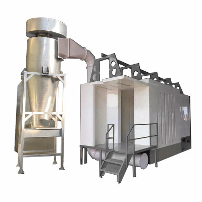 Anti-static PP Automatic Powder Coating Spray Booth