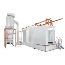 Mono Cyclone Powder Coating Booth for Fast Color Change