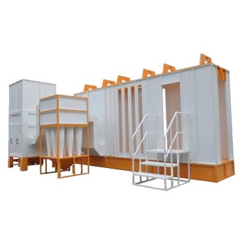 Multi Cyclone Powder Coating Spray Booth System