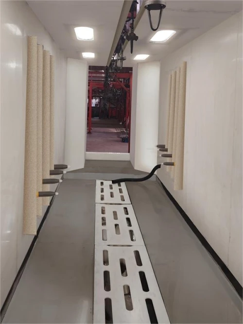Anti-static PP Automatic Powder Coating Spray Booth