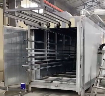 7m Gas Fired Powder Coating Curing Oven