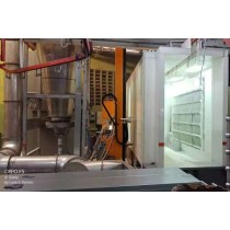 Automatic Powder Coating Cyclone Booth System