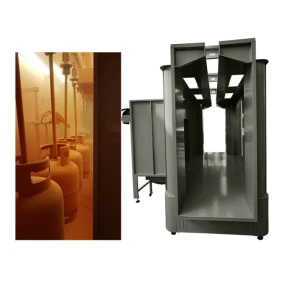 Automatic Powder Coating Spray Booth with Filter Recycling