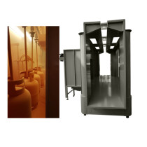 Automatic Powder Coating Spray Booth with Filter Recycling