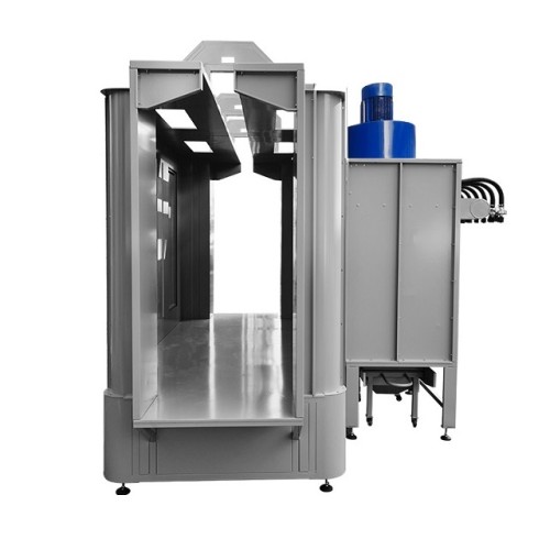 Automatic Powder Coating Spray Booth with Filter Recycling