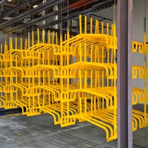 Customized Walk in Manual Powder Coating Line