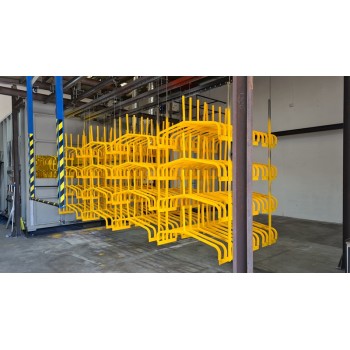 Customized Walk in Manual Powder Coating Line