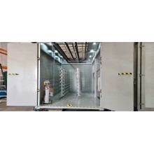 Walk in Manual Powder Coating Line for Australian Client