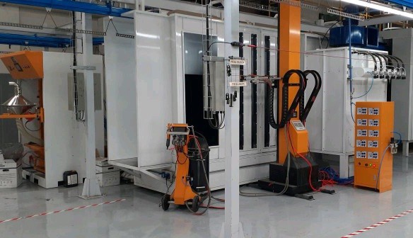 Automatic Powder Coating Equipment & Spray Booth System