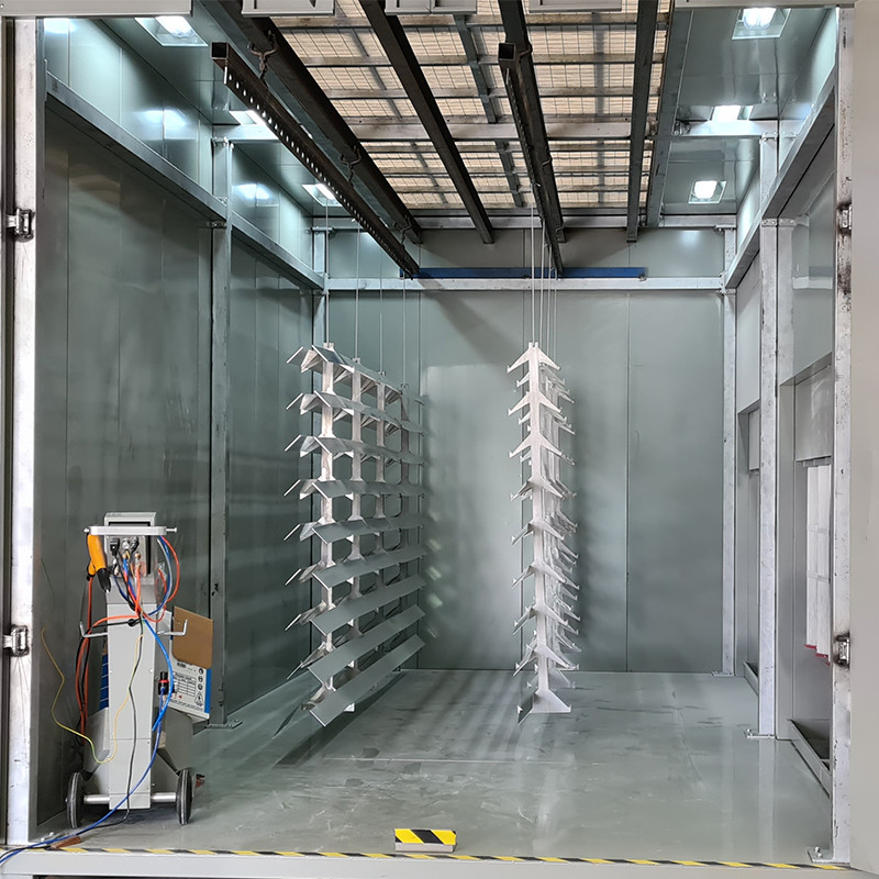 Walk in Manual Powder Coating Line for Australian Client