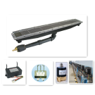 Infrared powder coating gas industrial heater