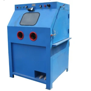 Equipamentos e Gabinete de Jateamento de Areia a Vapor