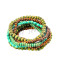 fashion wooden beads indian style beaded bracelet