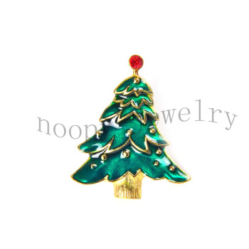 hot sale christmas tree brooch