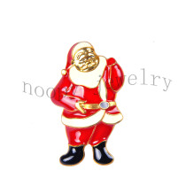 hot sale Santa Claus christmas brooch
