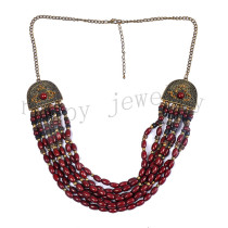 hot sale vintage india style beaded necklace