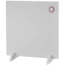 Panel heater with manual timer