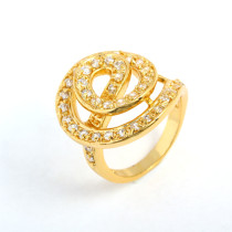 Fine Imitation Jewelry Gold Plated Rings